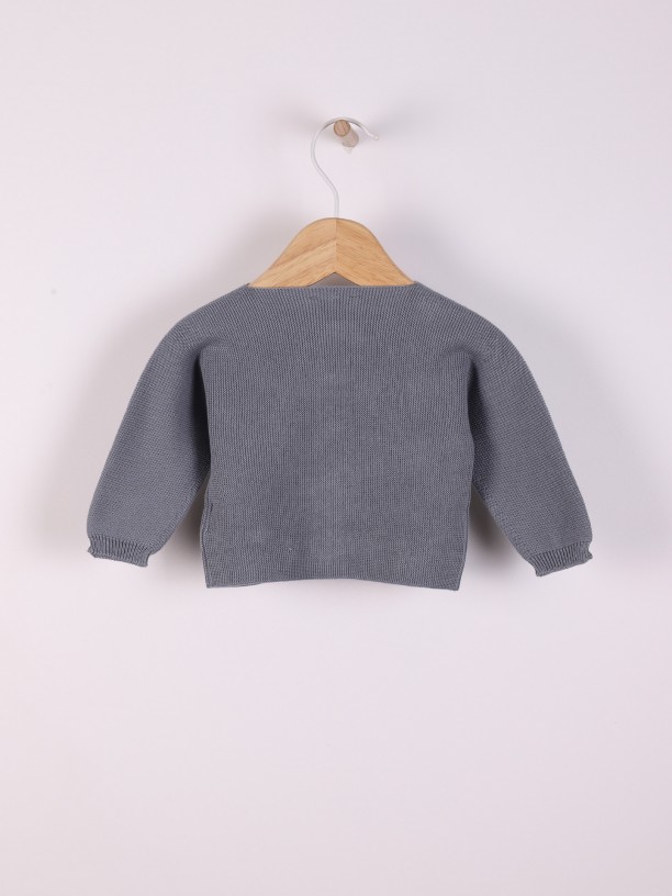 Organic cotton cardigan Organic cotton cardigan