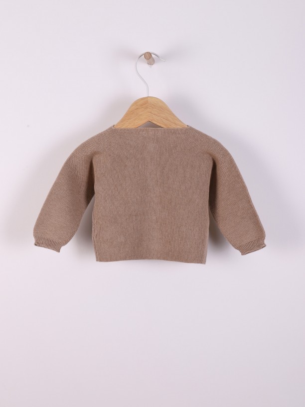 Organic cotton cardigan Organic cotton cardigan