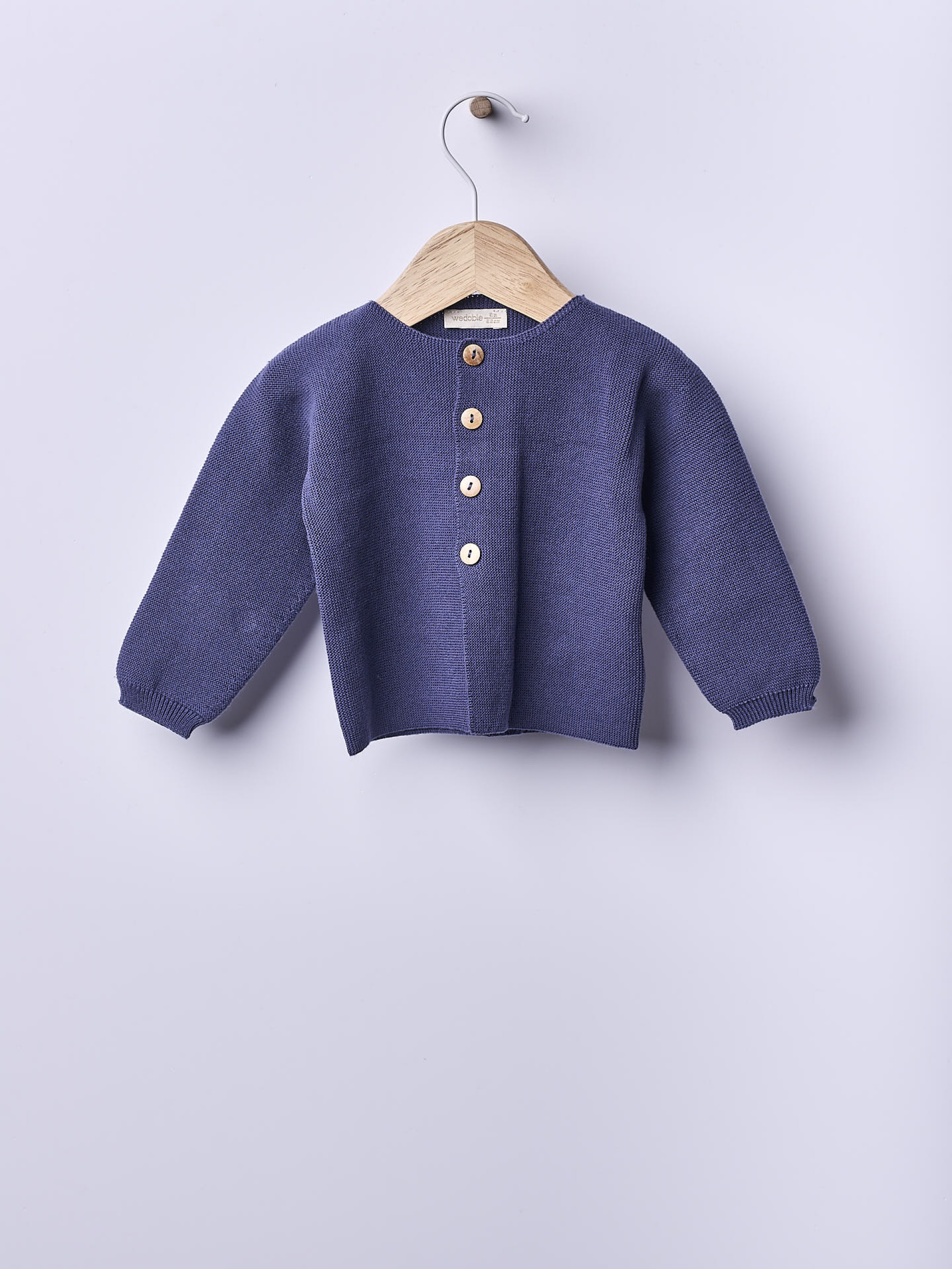 Organic cotton cardigan