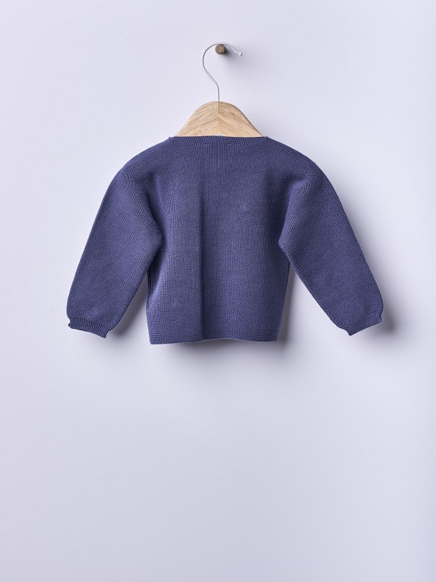 Organic cotton cardigan Organic cotton cardigan