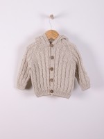 Hooded knit cardigan Hooded knit cardigan