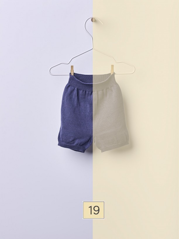 Calções algodão orgânico Calções algodão orgânico