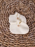 Cotton knitted booties Cotton knitted booties