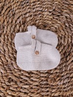 Cotton knitted booties Cotton knitted booties