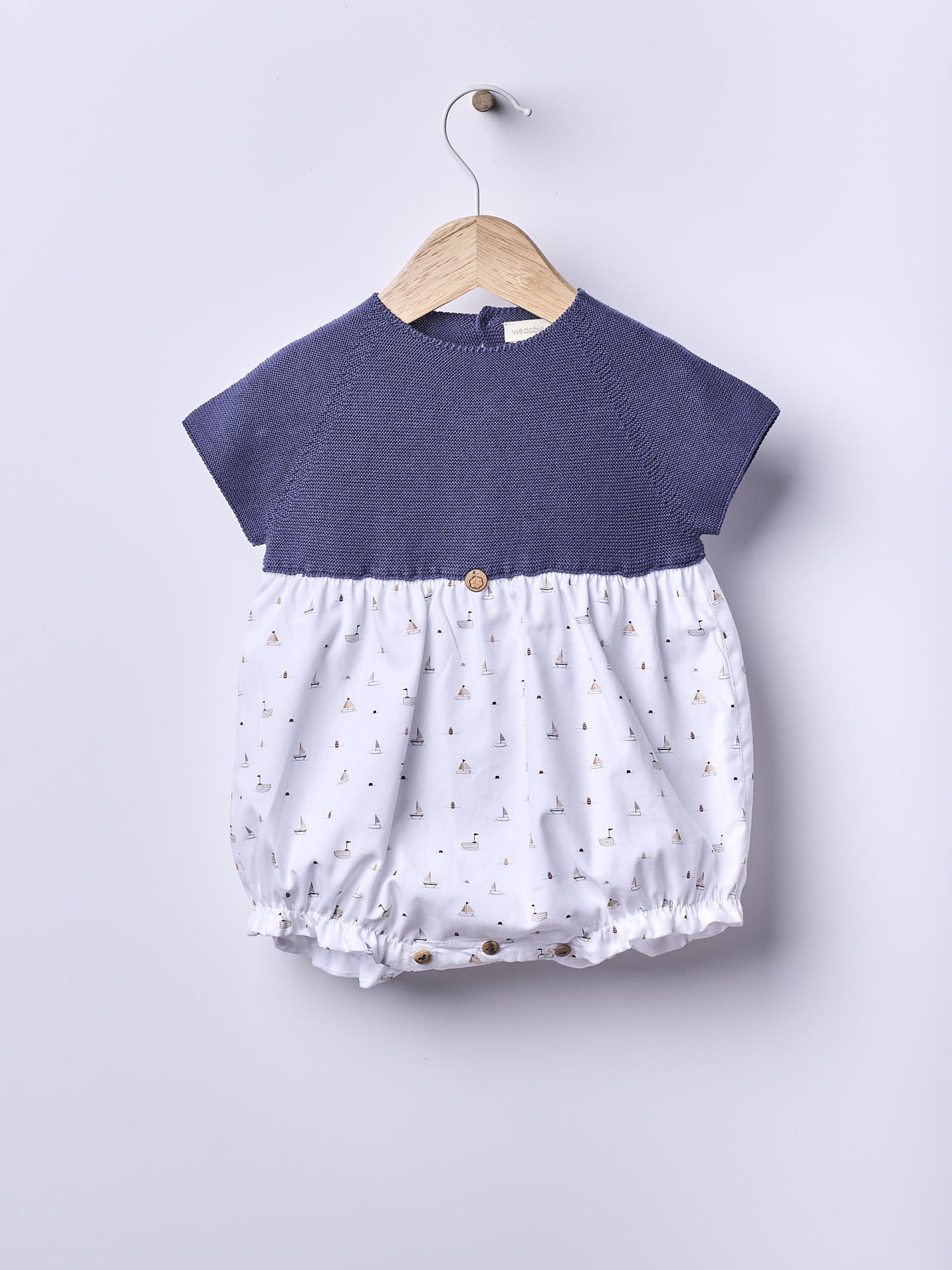 Sailboat print shortie