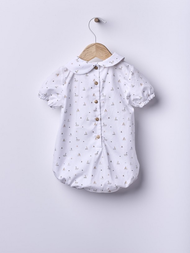 Sailboat print bodysuit Sailboat print bodysuit