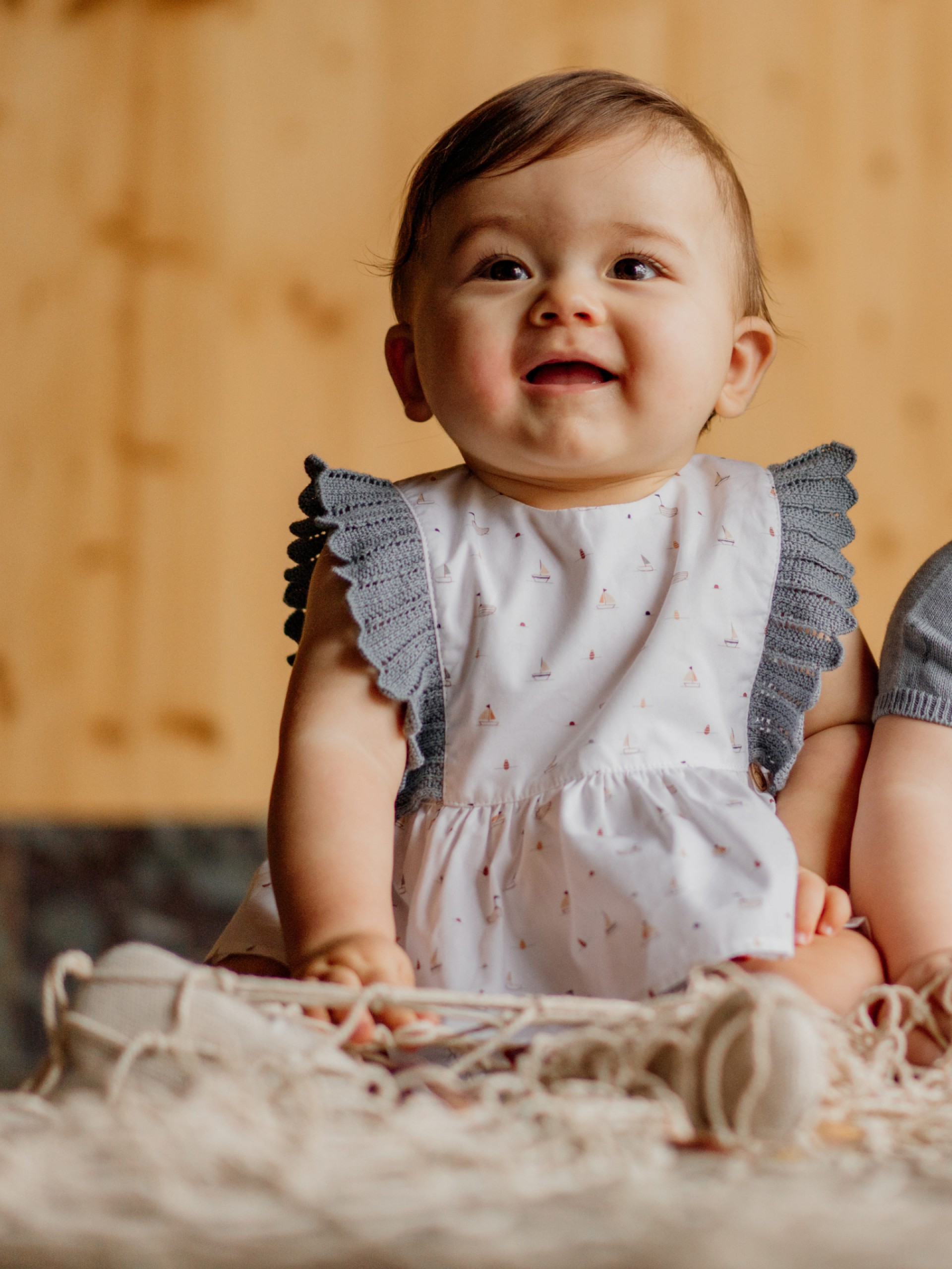 Sailboat print blouse