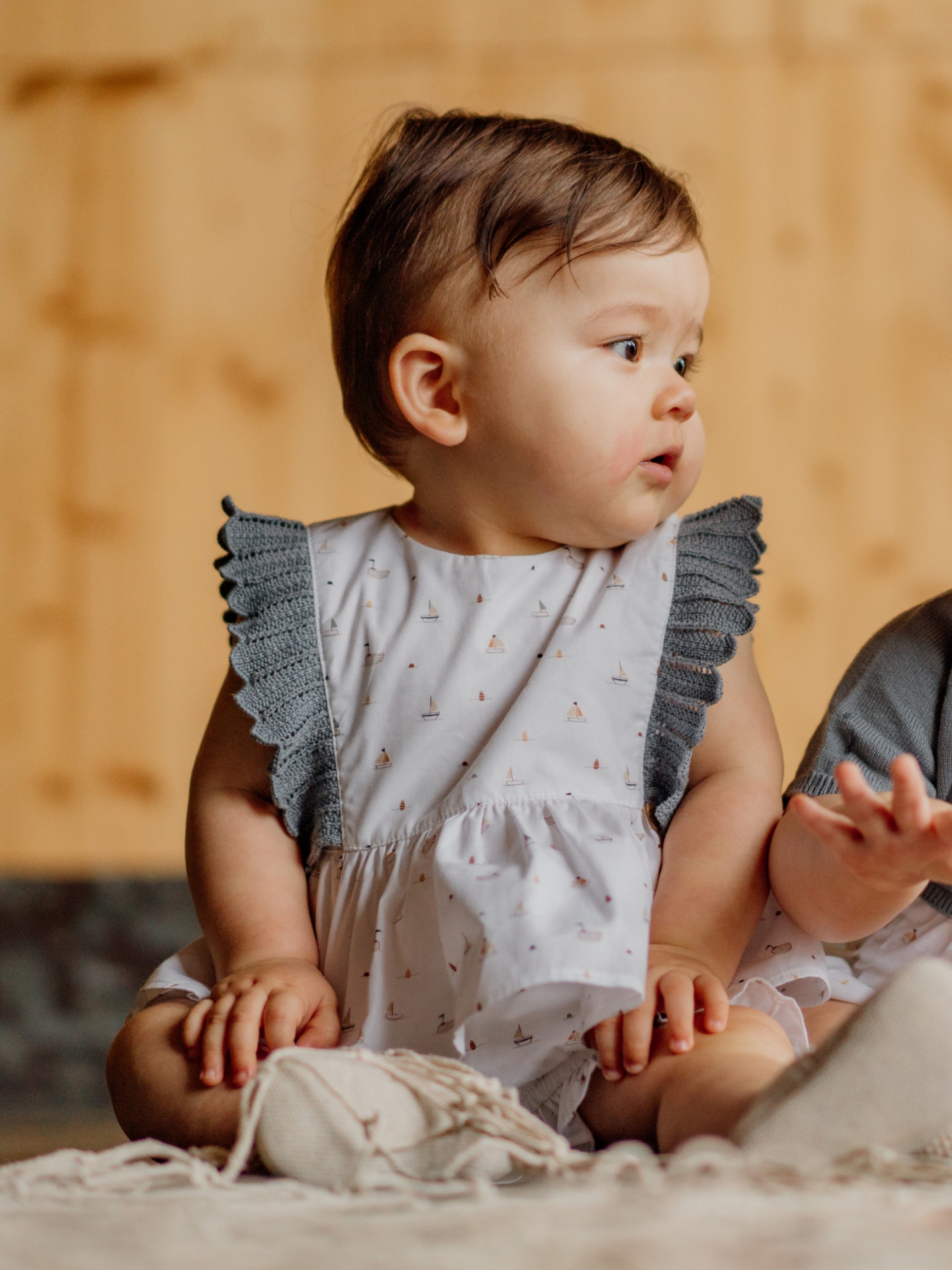 Sailboat print blouse