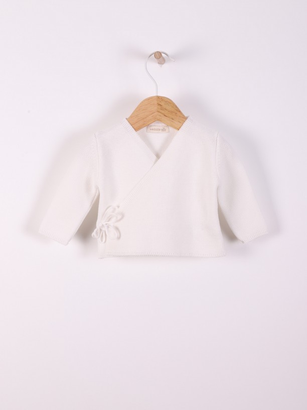 Organic cotton cardigan Organic cotton cardigan