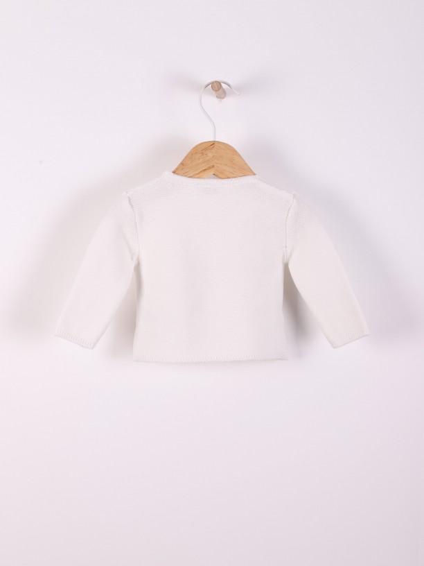 Organic cotton cardigan Organic cotton cardigan