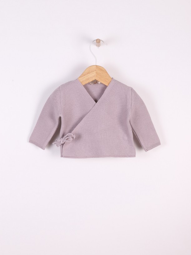 Organic cotton cardigan Organic cotton cardigan
