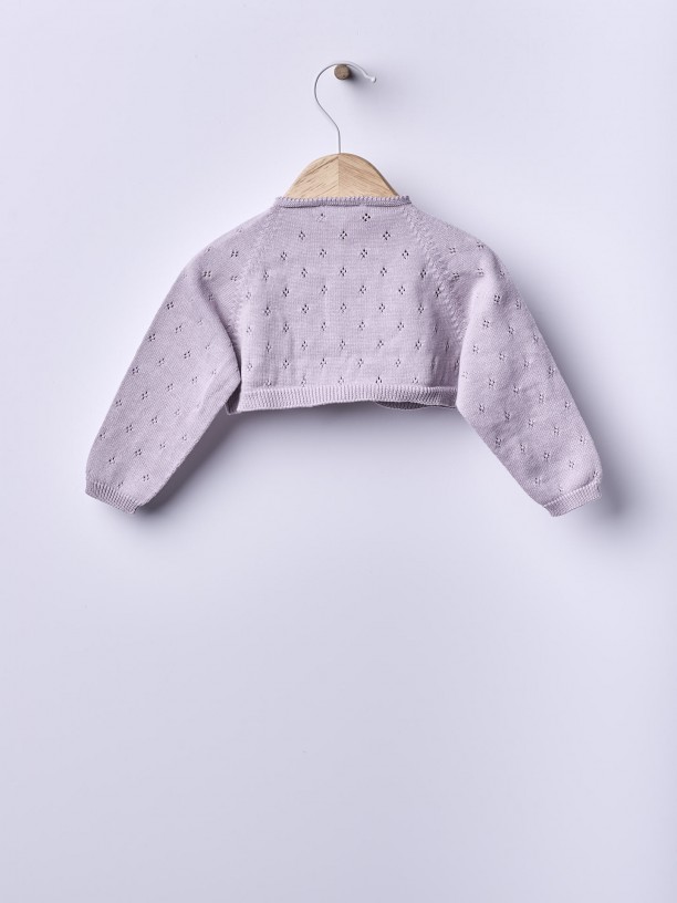Organic cotton bolero