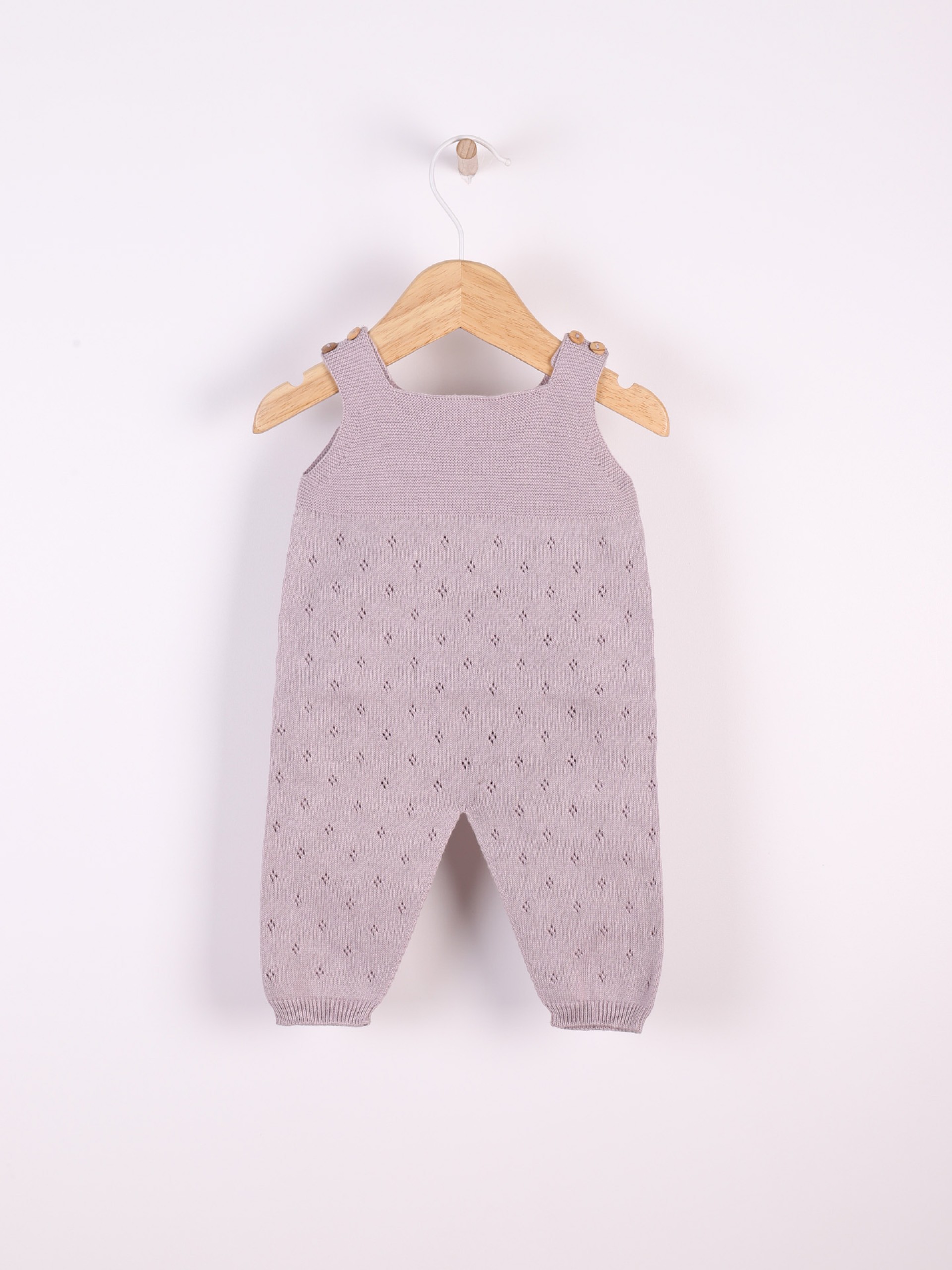 Jardineiras tricotadas