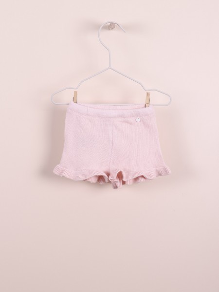 Ruffled leg shorts