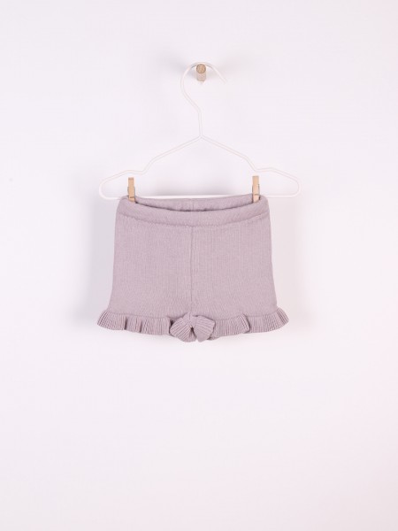 Ruffled leg shorts