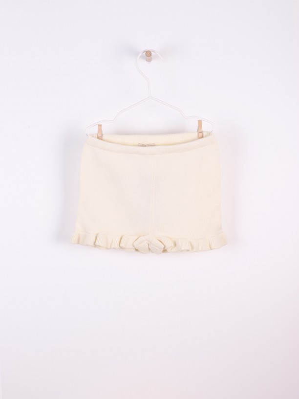 Ruffled leg shorts Ruffled leg shorts