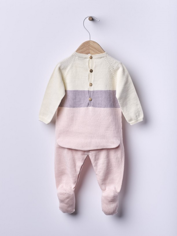 Organic cotton babygrow Organic cotton babygrow