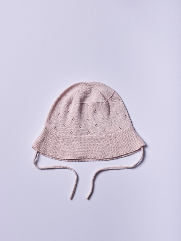 Knitted sun hat Knitted sun hat