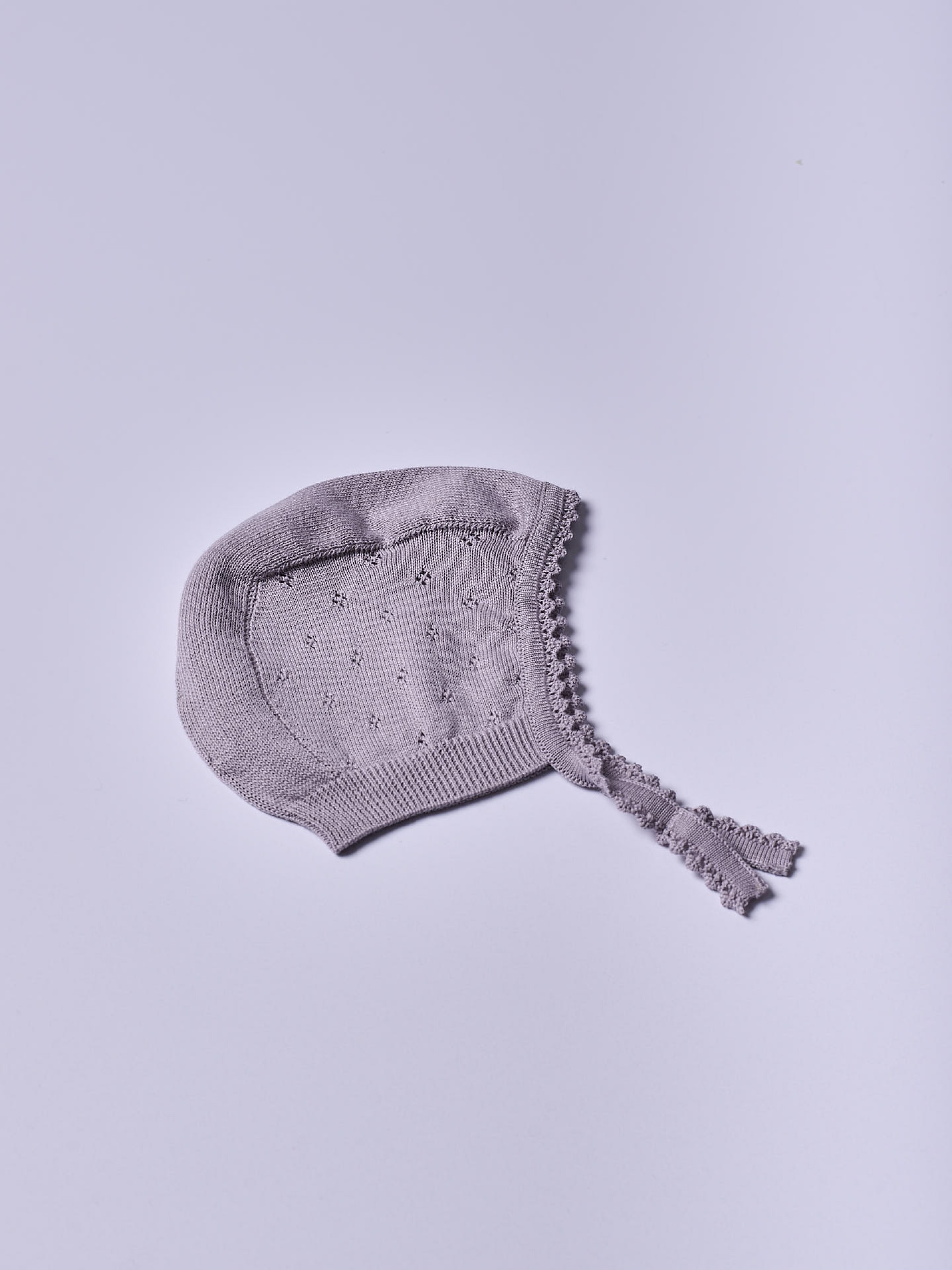 Organic cotton bonnet