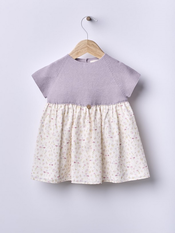 Floral print dress