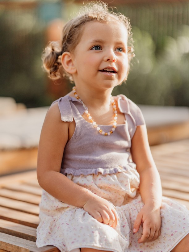 Shoulder straps dress