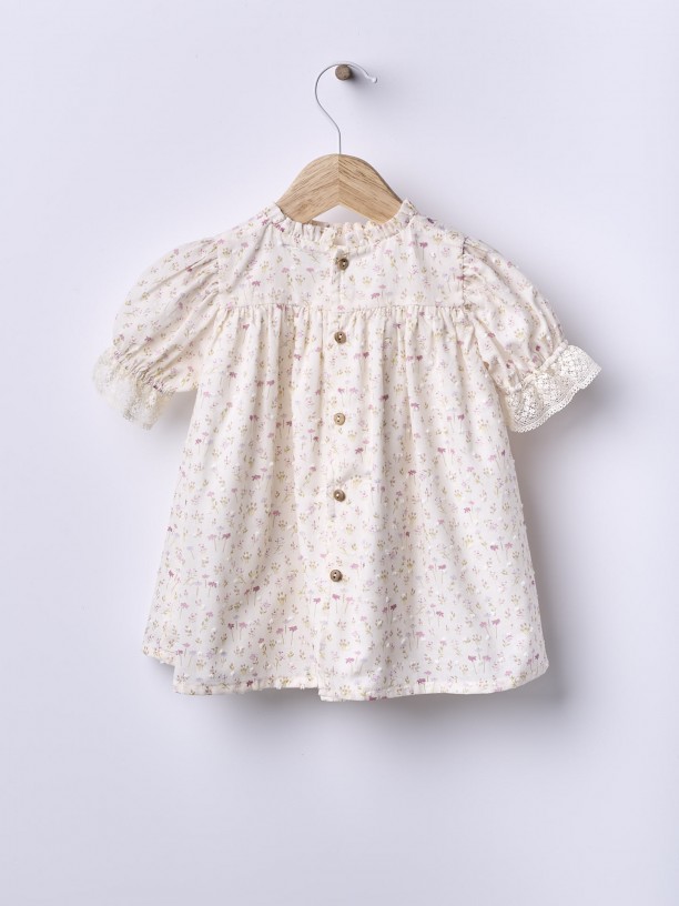 Floral print dress