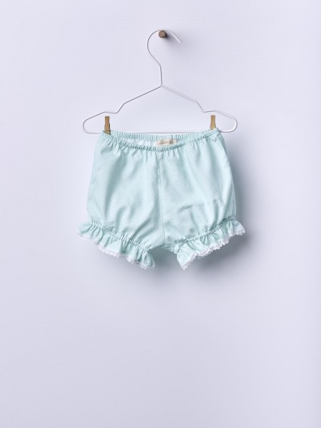 Vichy plaid shorts