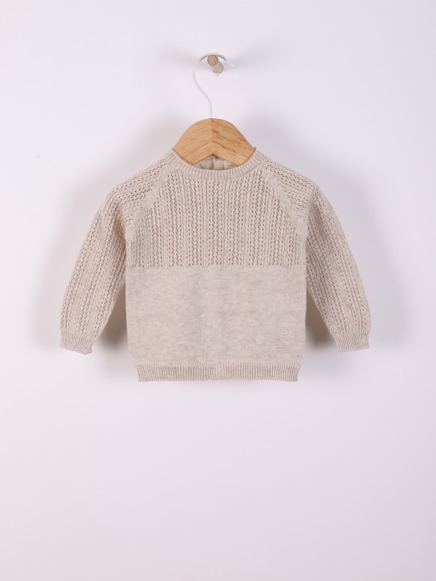 Organic cotton sweater