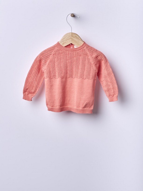 Organic cotton sweater