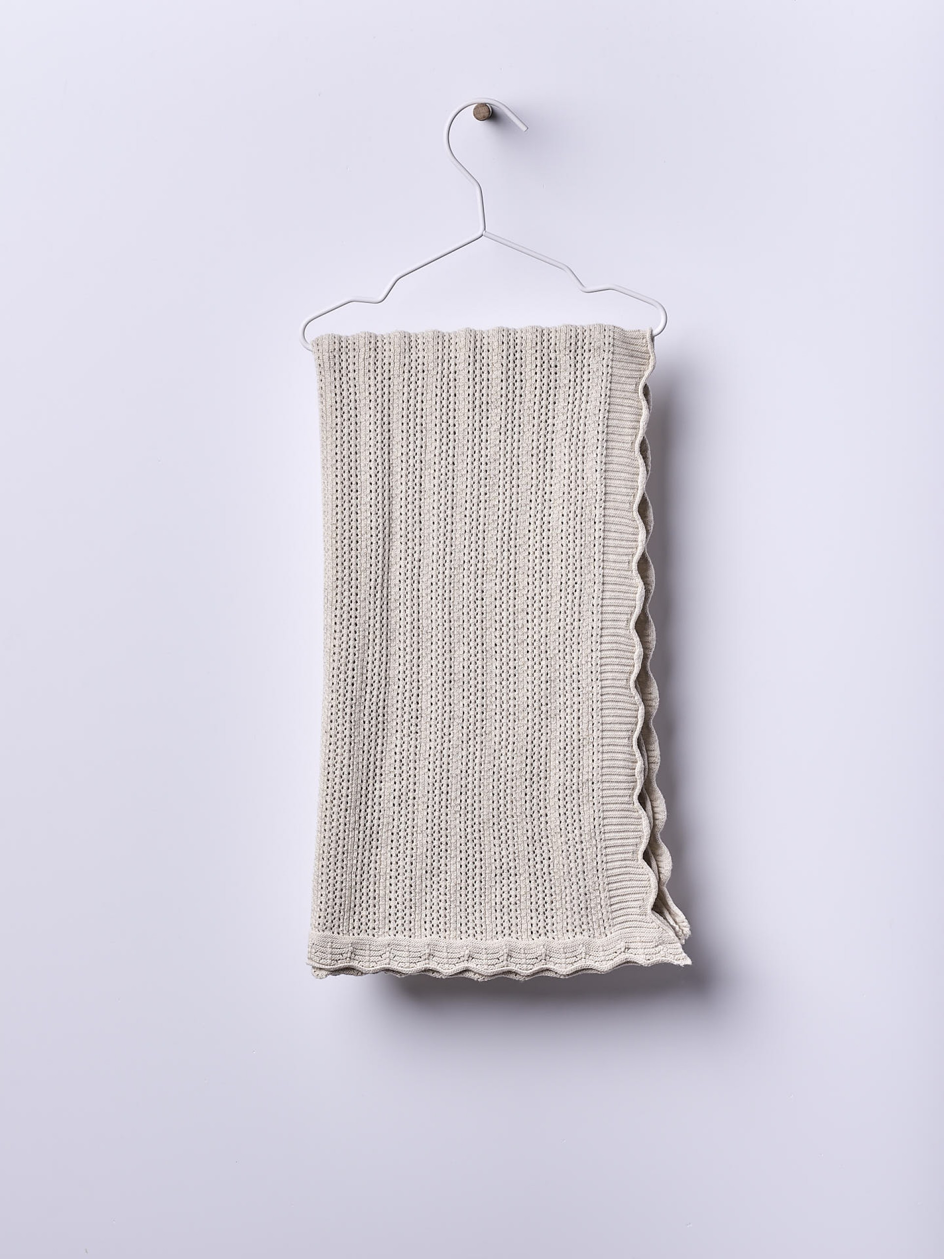 Organic cotton blanket