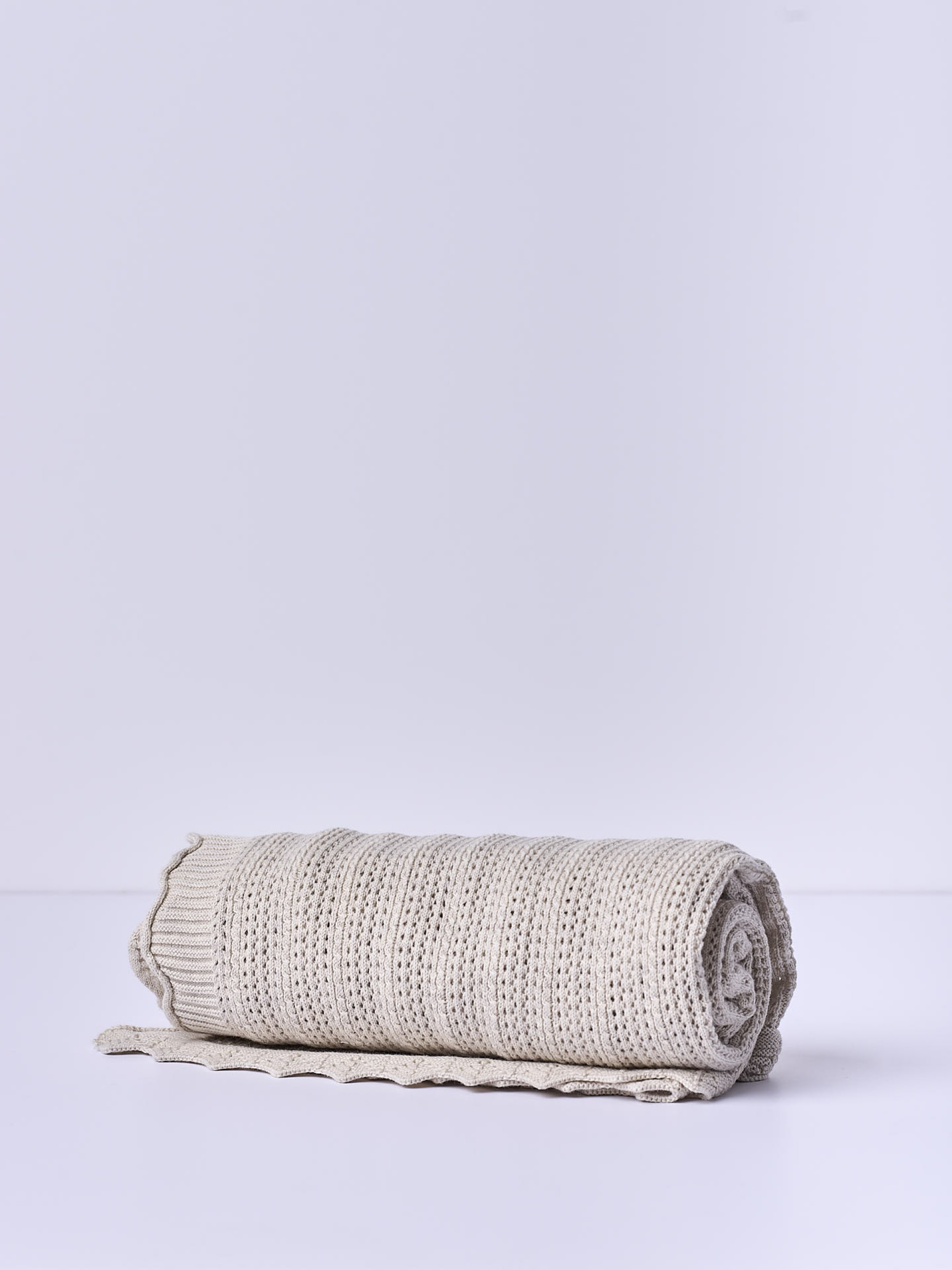 Organic cotton blanket