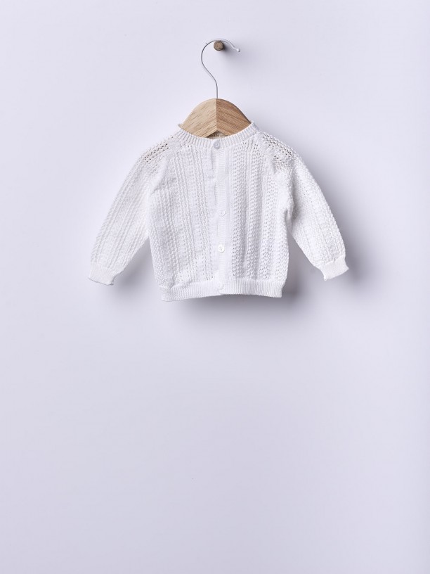Organic cotton cardigan Organic cotton cardigan