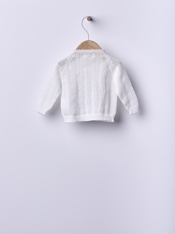 Organic cotton cardigan Organic cotton cardigan