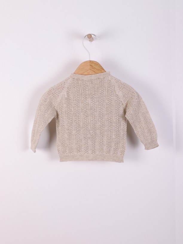 Organic cotton cardigan Organic cotton cardigan