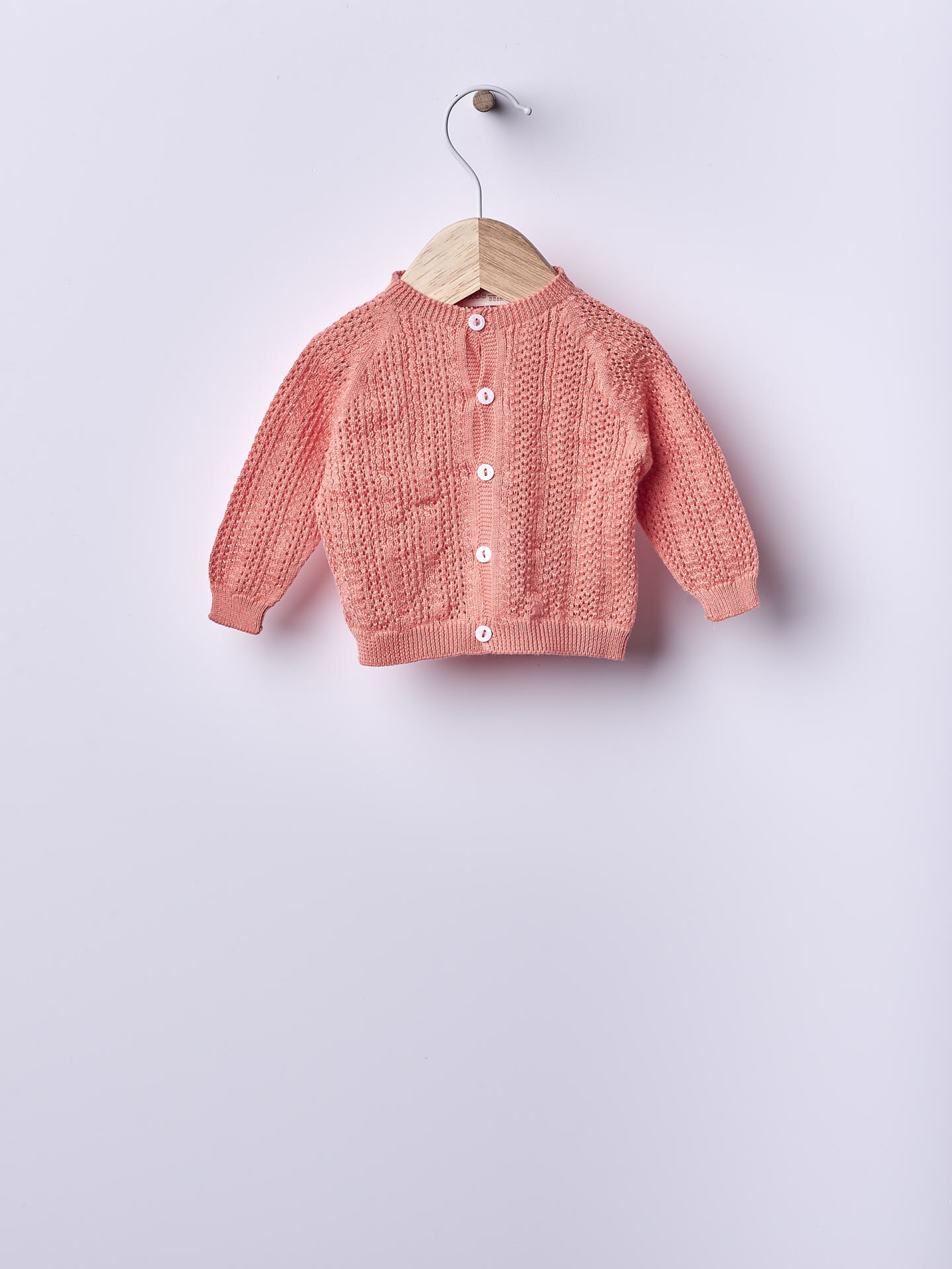 Organic cotton cardigan