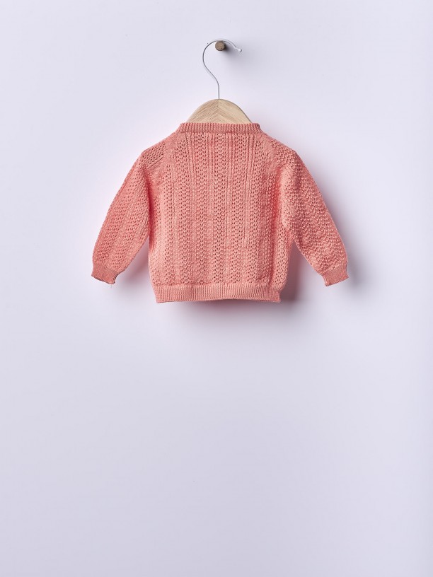 Organic cotton cardigan Organic cotton cardigan