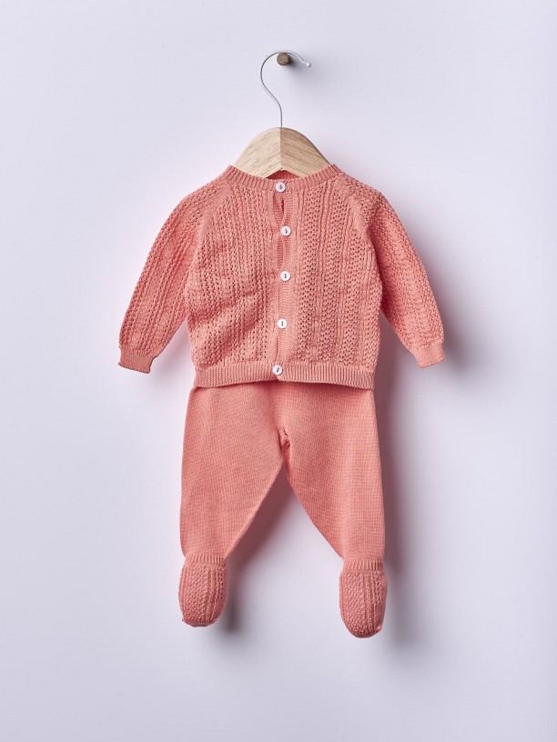 Organic cotton cardigan Organic cotton cardigan