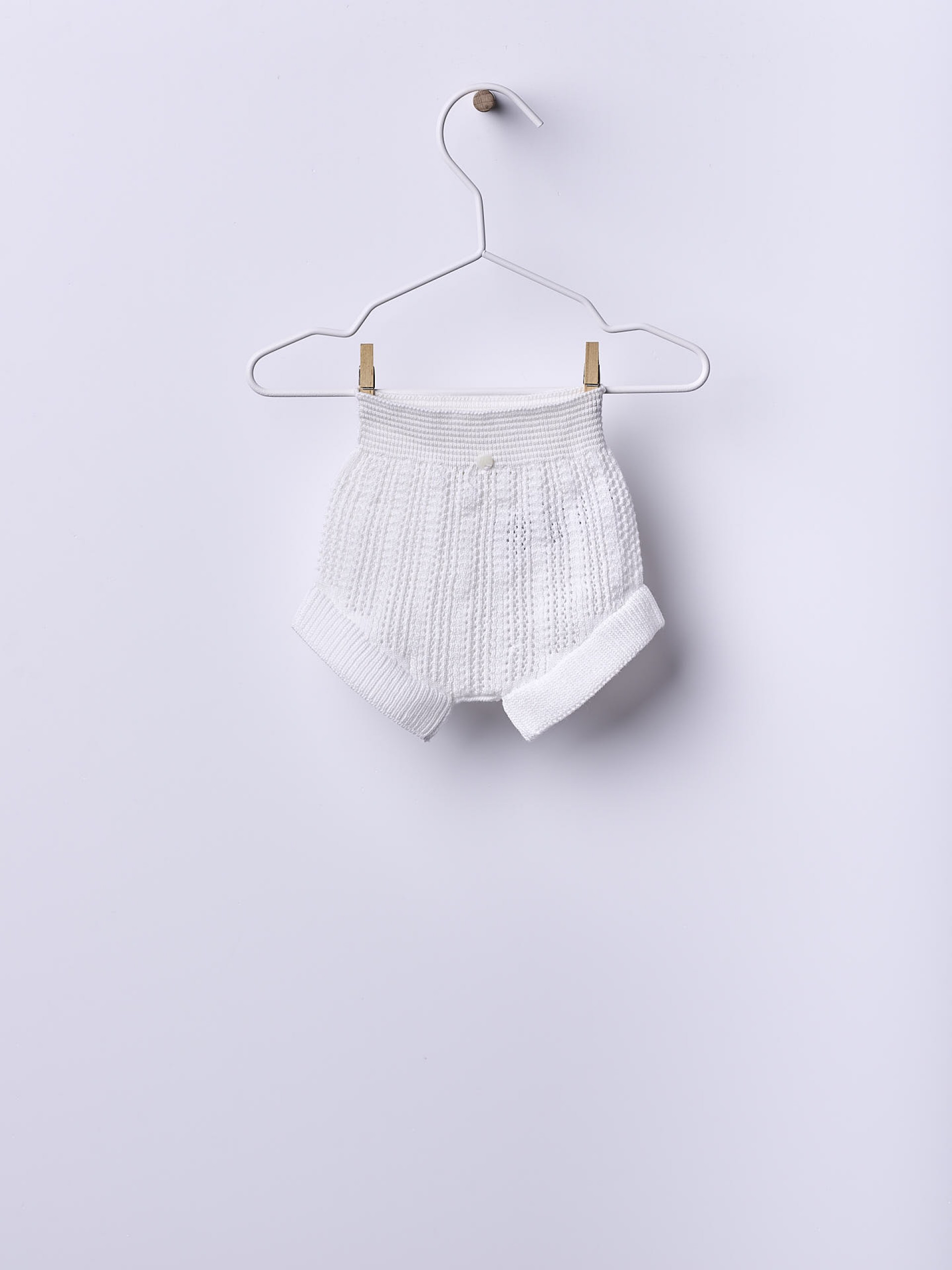 Tapa fralda tricotado