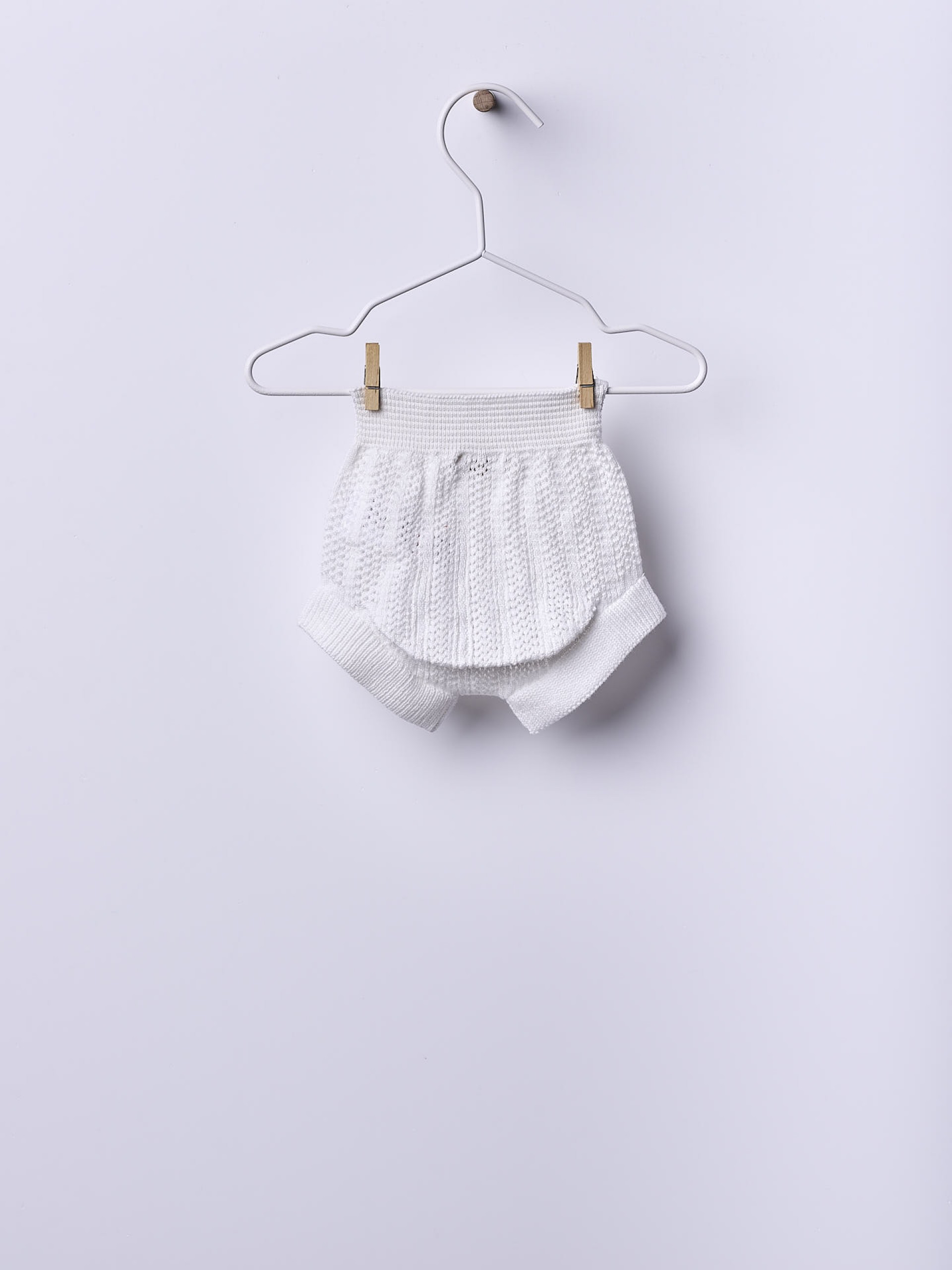 Tapa fralda tricotado