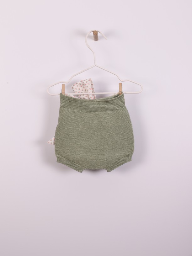 Bow-detailed bloomer Bow-detailed bloomer