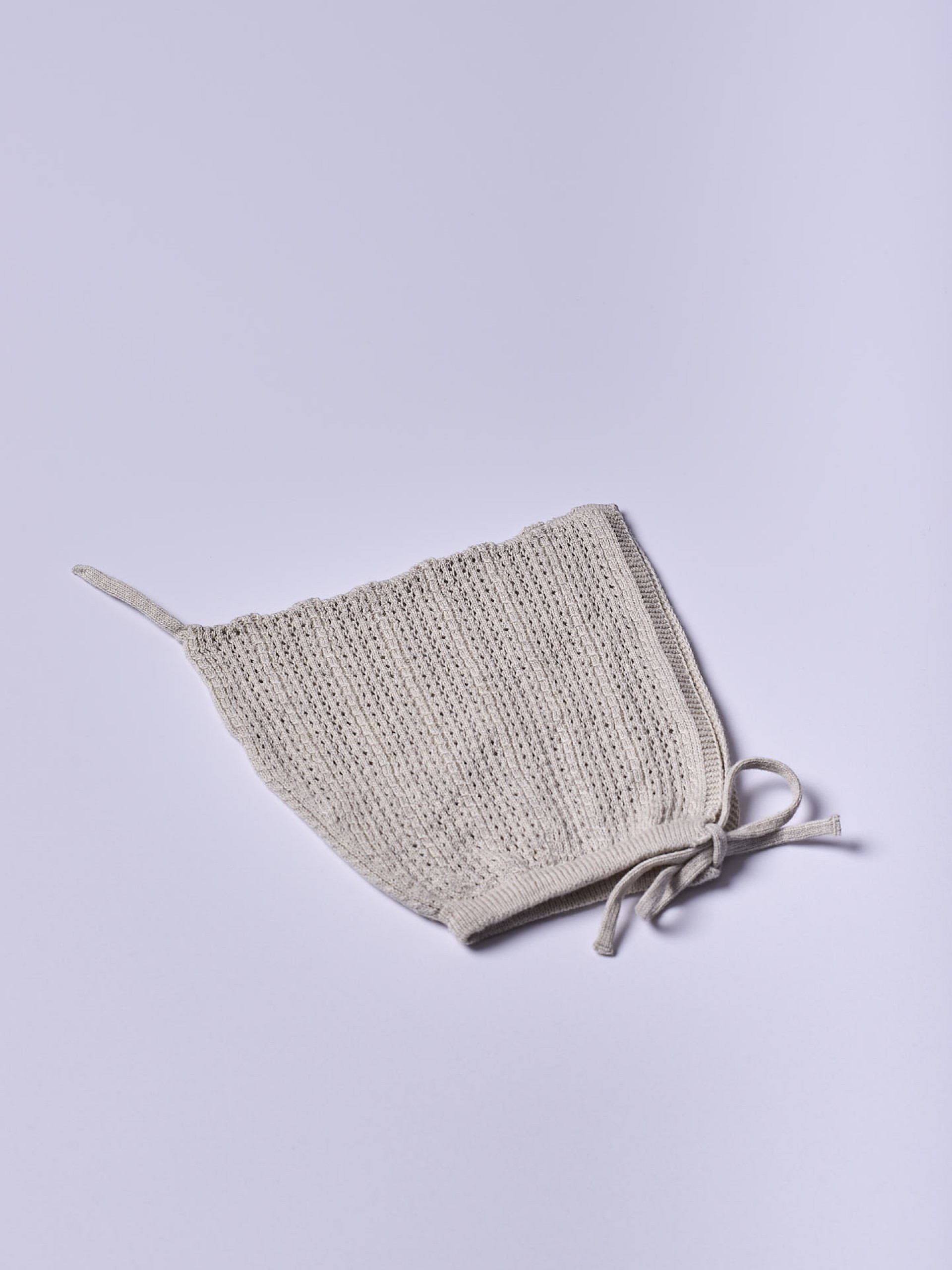 Organic cotton bonnet