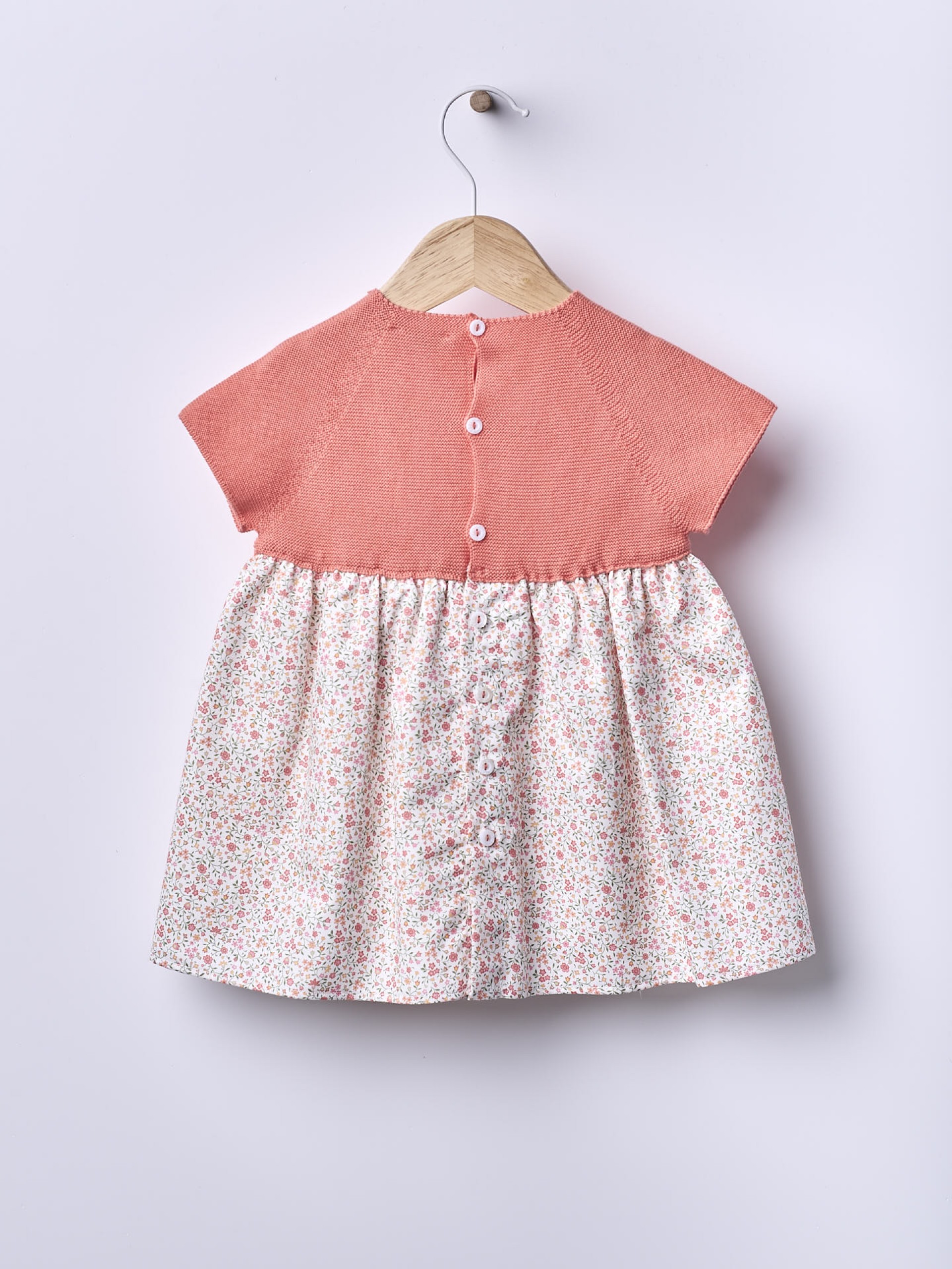 Vibrant floral dress