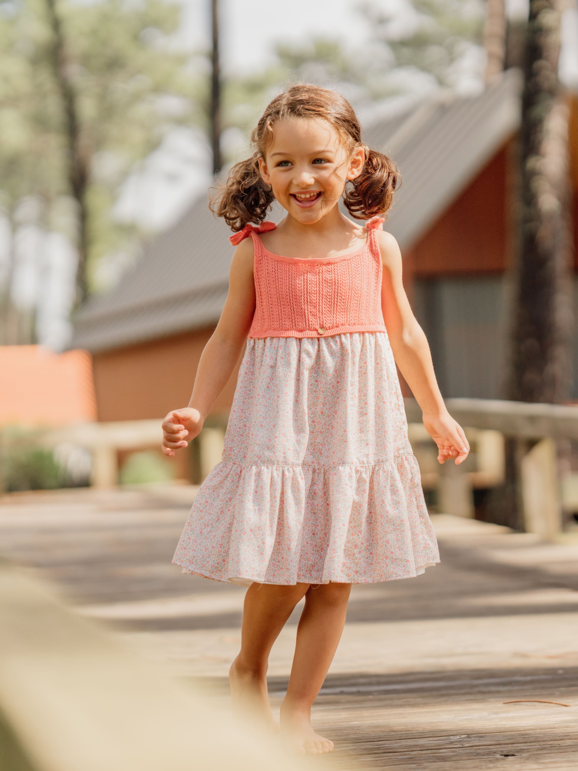 Shoulder straps dress