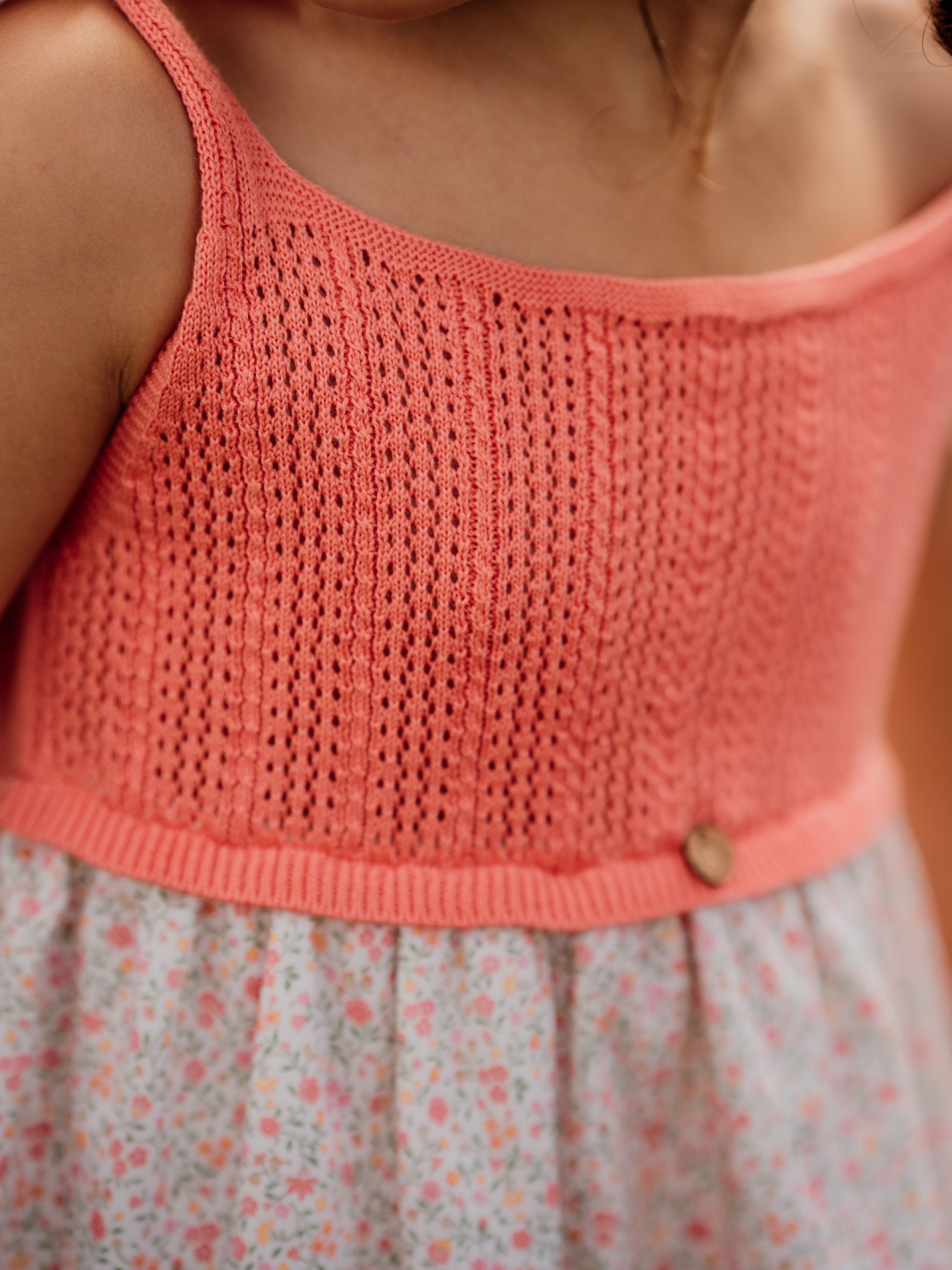 Shoulder straps dress