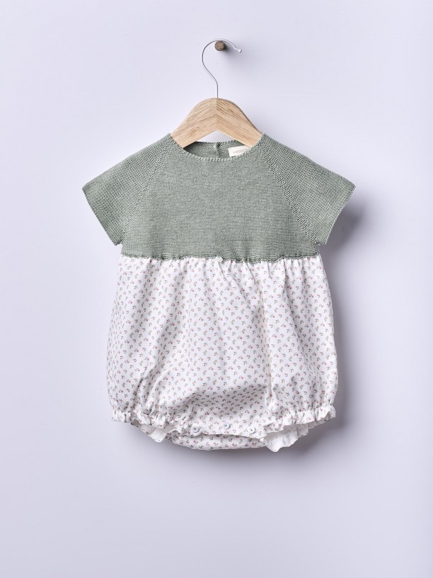 Botanical floral shortie