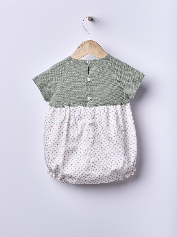 Botanical floral shortie