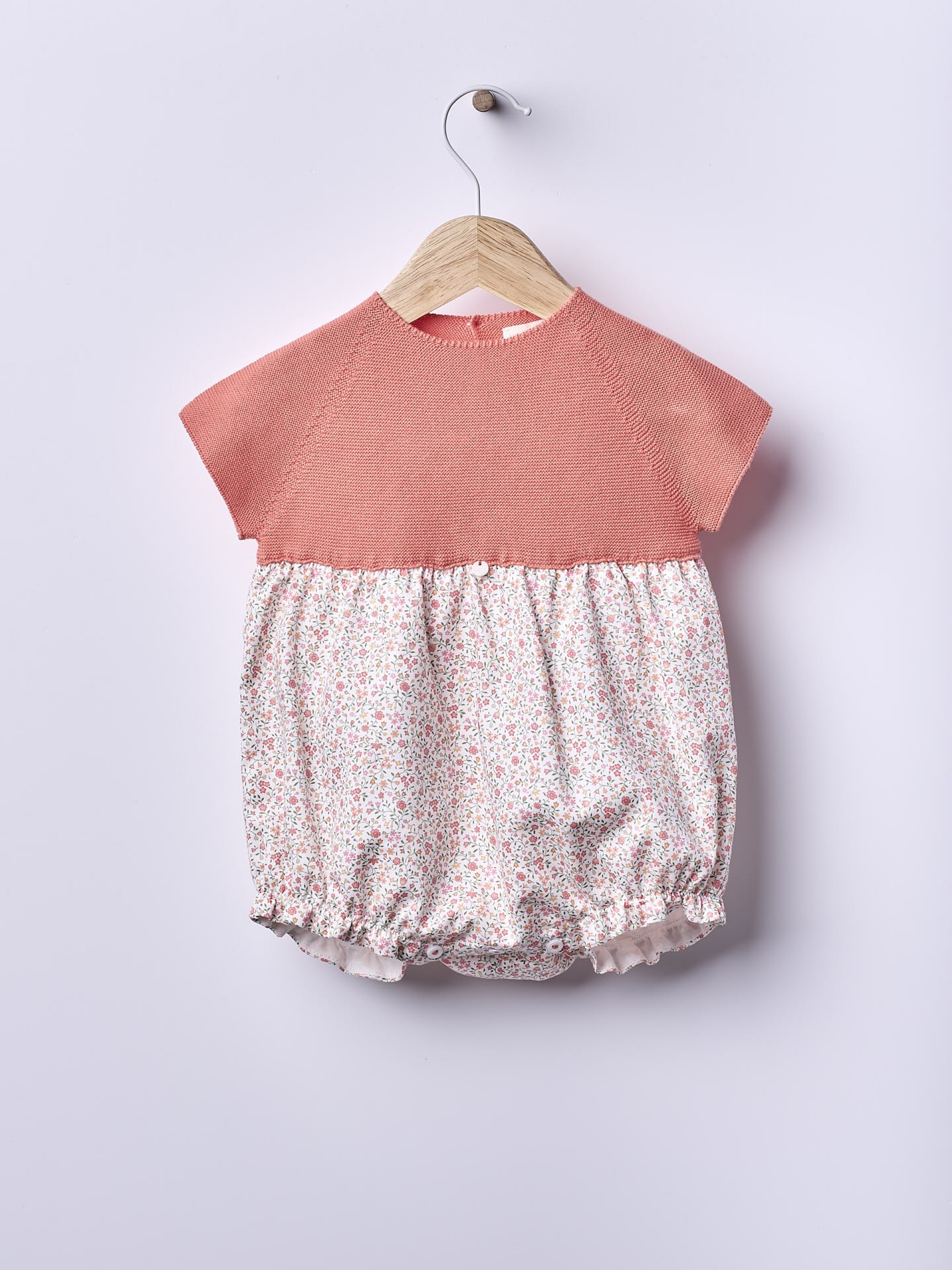 Vibrant floral shortie