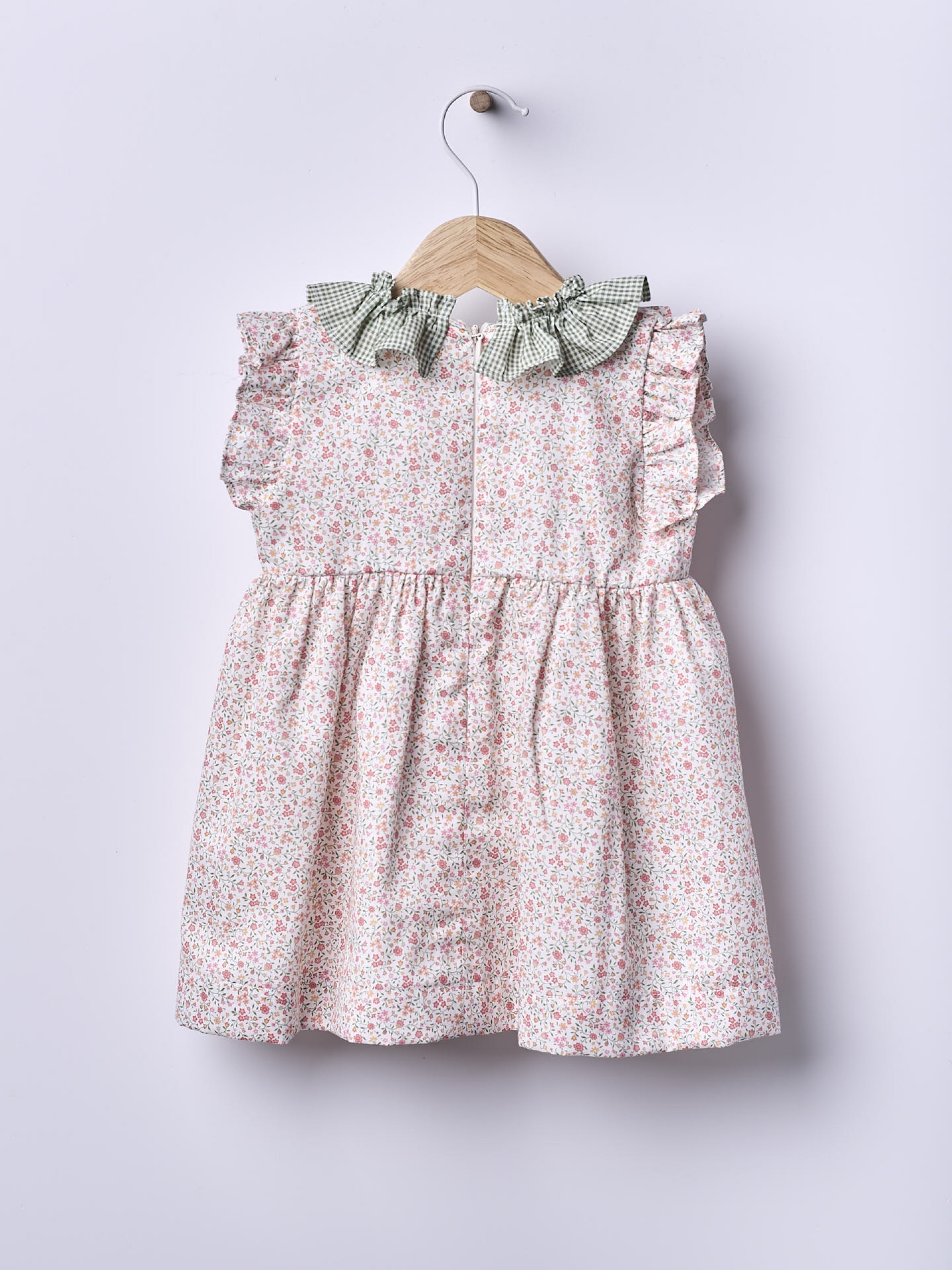 Vibrant floral dress