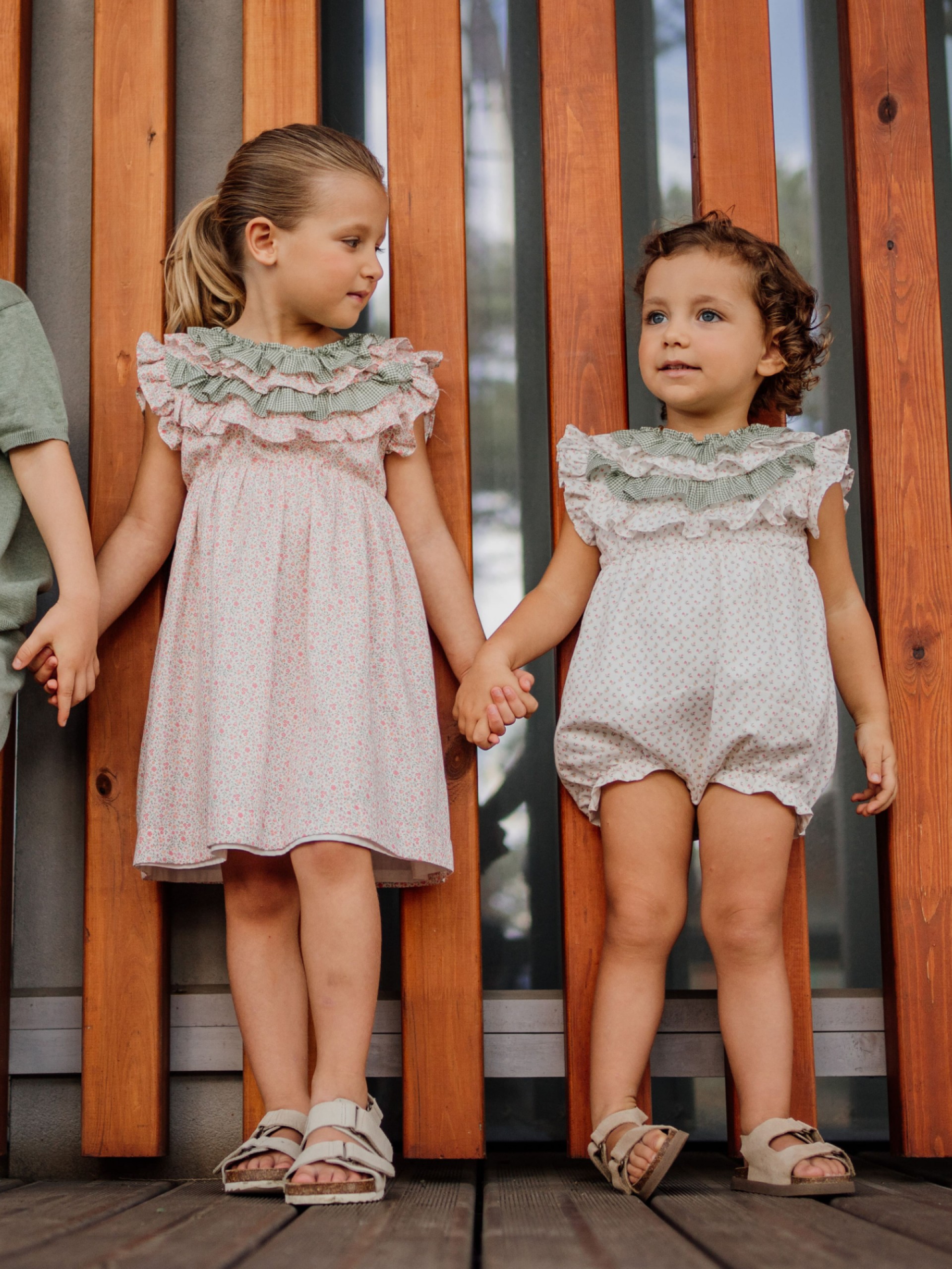 Vibrant floral dress