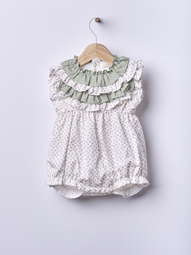 Botanical floral shortie